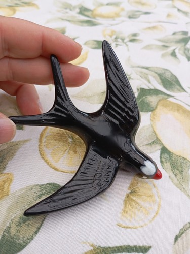 Vintage ceramic swallow - vintage,