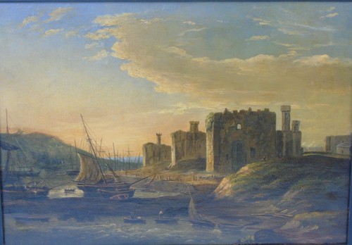 19th century oil canvas - century,