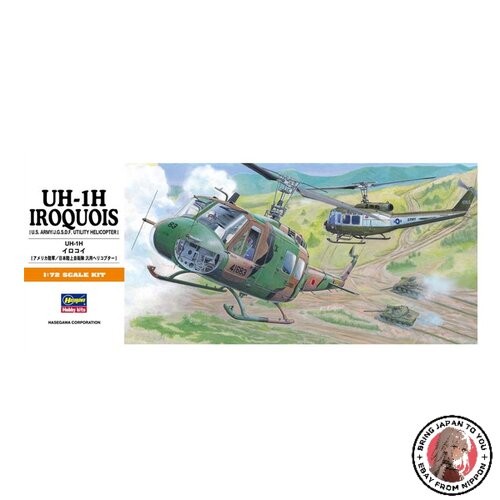 Hasegawa bell iroquois - hasegawa, uh-1h