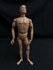 VINTAGE ACTION MAN - 1960’s Blonde Painted Hair nude Figure With Painted Rivets.