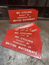 Original cycling sign - no,