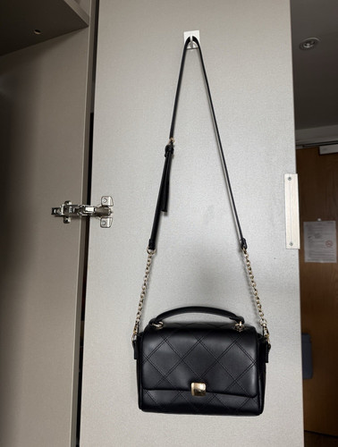 Primark black quilted - black, faux