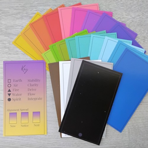 Elemental colour card - elemental, set