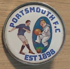 RETRO PORTSMOUTH FC PIN BADGE