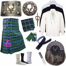 Highland Tartan Kilt Outfit