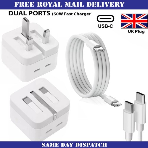 Super fast 50w charger dual - 50w,