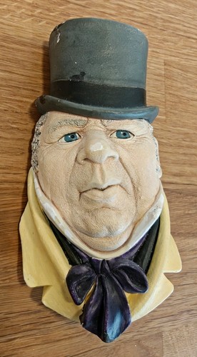 Bossons chalkware head - chalkware, mr
