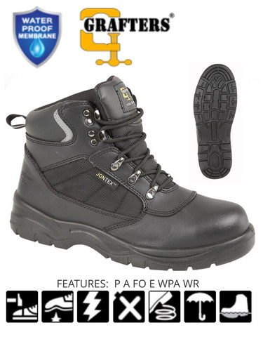 Grafters mens safety - mens, steel