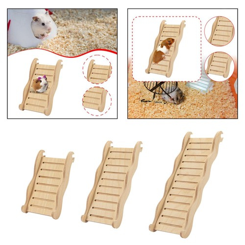 Wooden hamster ladder - wooden, rabbit
