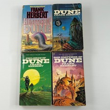 4x Dune Series Vintage Novel