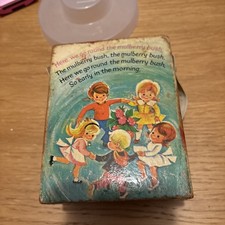 Fisher price toys pocket radio, lets go round the mulberry bush vintage.