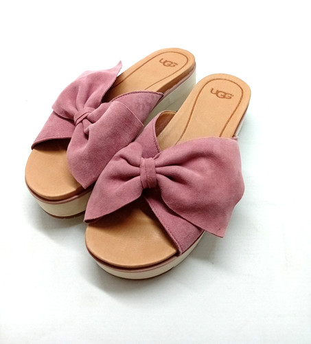 Ugg bow suede platform - ugg,