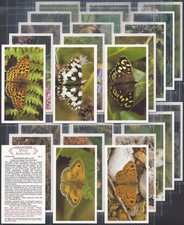 PLAYERS GRANDEE-FULL SET- BRITISH BUTTERFLIES 1983 (T32 CARDS) EXCELLENT+++