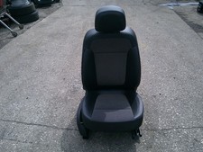 VAUXHALL ASTRA SEAT - DRIVER/RIGHT SIDE FRONT HALF LEATHER 2009-2015