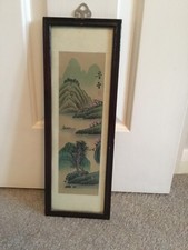 Japanese Woodblock Pillar Print  40cm x 14cm #1