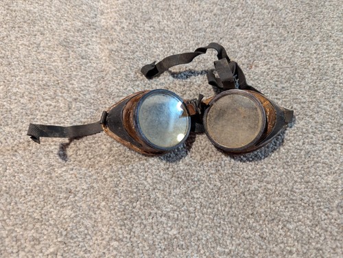 Vintage steampunk goggles - steampunk,