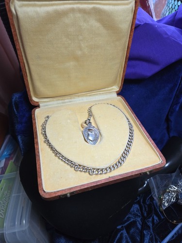 Sterling silver graduated link - sterling,