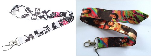 Michael jackson music lanyard - michael,