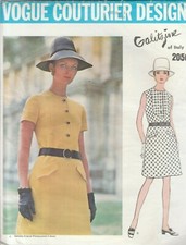 Vintage Vogue Couturier Sewing