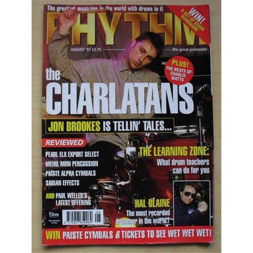 Charlatans rhythm magazine aug - charlatans,