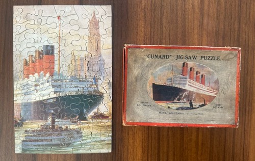 Early cunard jigsaw puzzle - cunard,