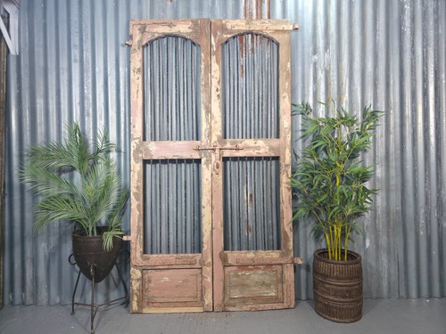 Pair vintage rustic indian - vintage,