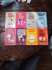 Charlie Brown Snoopy Peanuts Book Bundle Set of 8