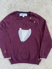 Marks & Spencer Marie Chantal Badger 10% Cashmere Jumper Unisex Age 18-24 Months