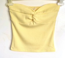 RIBBED BOOB TUBE TOP SIZE  6
