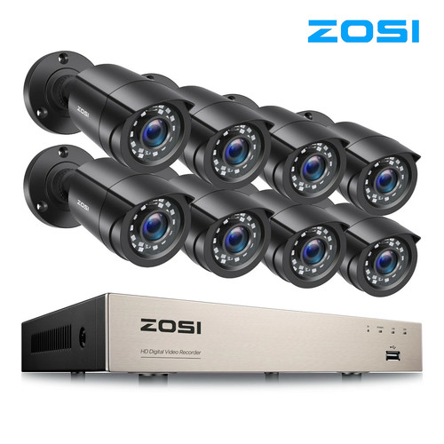 Zosi 8ch full 1080p - hd, cctv