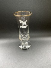 Vintage Pony Branded Gold Rim
