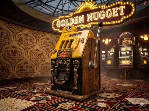 Vintage golden nugget - nugget, 5