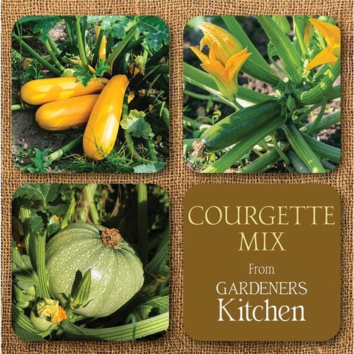 Courgette plants mixed - plants,
