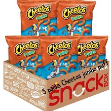 5xcheetos jumbo puff - puff, usa