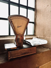 1950s Italian Deli Weighing Scales. Kitchen, Display, Working Prop, Retail