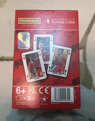 Liverpool waddingtons playing - liverpool,