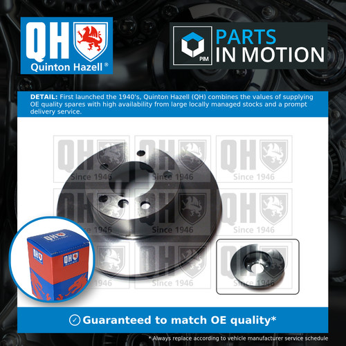 Brake discs pair - discs, vented