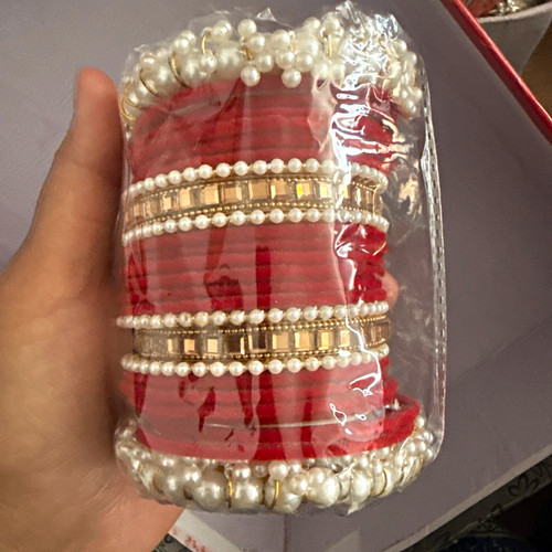 Asian style pearl rhinestone - pearl,