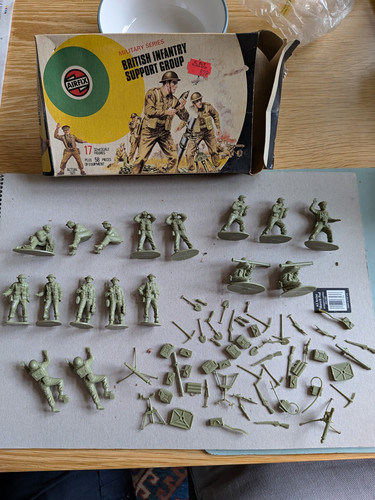 Airfix military series british - series,