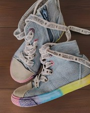 Little Girls Rainbow denim