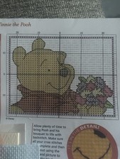 Disney Winnie The Pooh Cross Stitch Card Kit