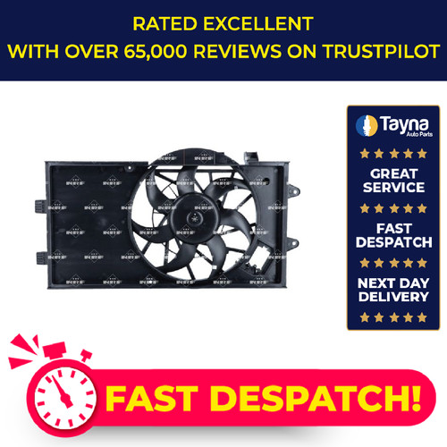 Radiator fan fits - fits, vauxhall