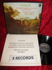 1975 HOLL NM 3 LP PHILIPS 6747 189 STEREO Antonio Vivaldi, Salvatore Accardo, I
