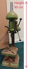 Vintage Atlas bench Pillar drill 240v Fully working 90 cm tall