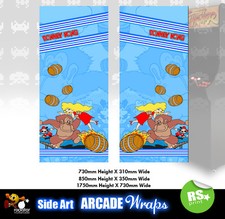 Donkey kong blue arcade - blue, side