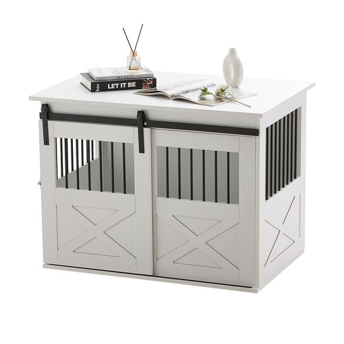 Wooden puppy cage - wooden, furniture