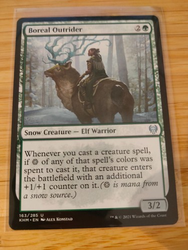 Mtg boreal outrider 163 - boreal,
