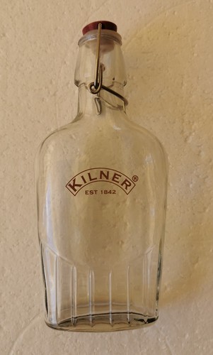 Kilner clip top sloe gin - gin, glass