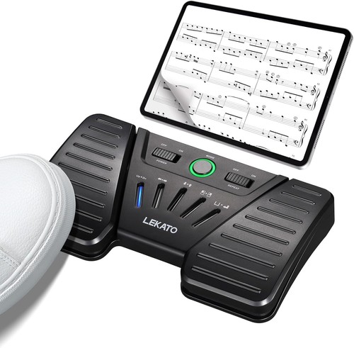 Lekato bluetooth page - page, turning