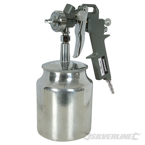 Air spray gun - gun, suction